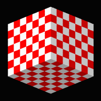 cube vs. 3 sides