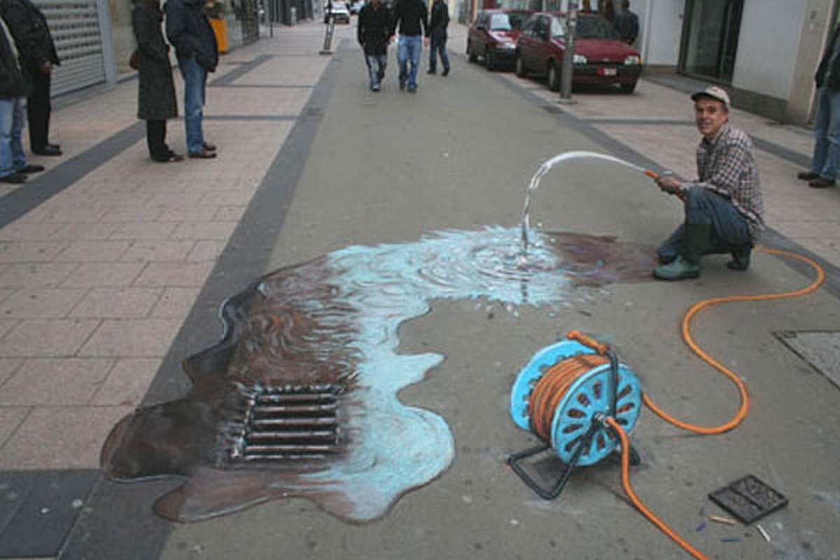 3d optical illusions art